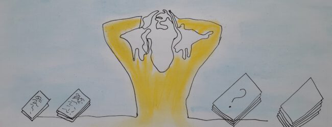 De wanhoop die je voelt als schrijven niet lukt